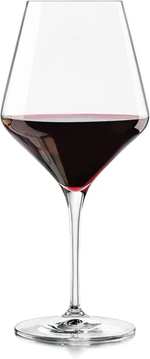 Libbey Master’s Reserve 9323 Prism All Purpose Wine Glasses Set, 16 Oz, Clear, Sleek Wine Glass Set Of 12, Modern Stemware Glasses for Special Moments