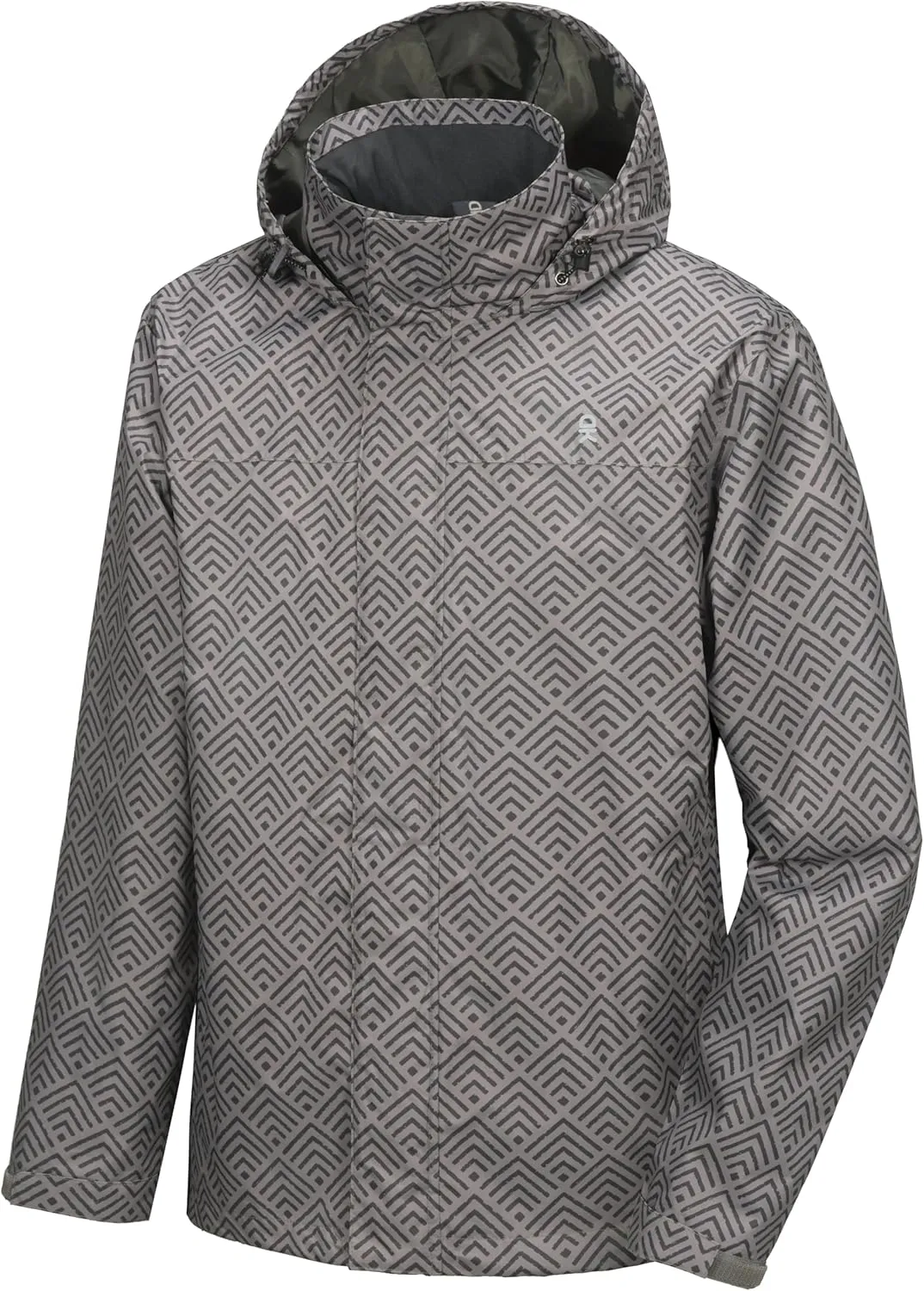 Little Donkey Andy Men's High-performance Waterproof Rain Jacket Ultra Lightweight Rain Shell for Hiking,Golf,Travel
