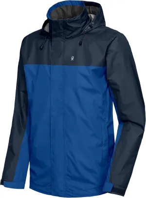 Little Donkey Andy Men's High-performance Waterproof Rain Jacket Ultra Lightweight Rain Shell for Hiking,Golf,Travel