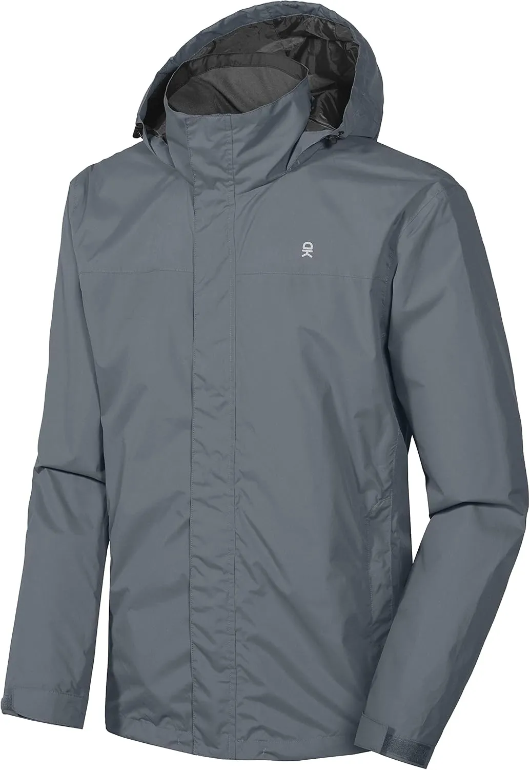 Little Donkey Andy Men's High-performance Waterproof Rain Jacket Ultra Lightweight Rain Shell for Hiking,Golf,Travel