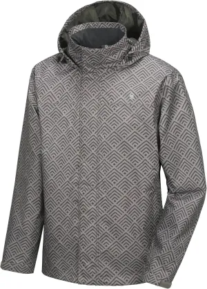 Little Donkey Andy Men's High-performance Waterproof Rain Jacket Ultra Lightweight Rain Shell for Hiking,Golf,Travel