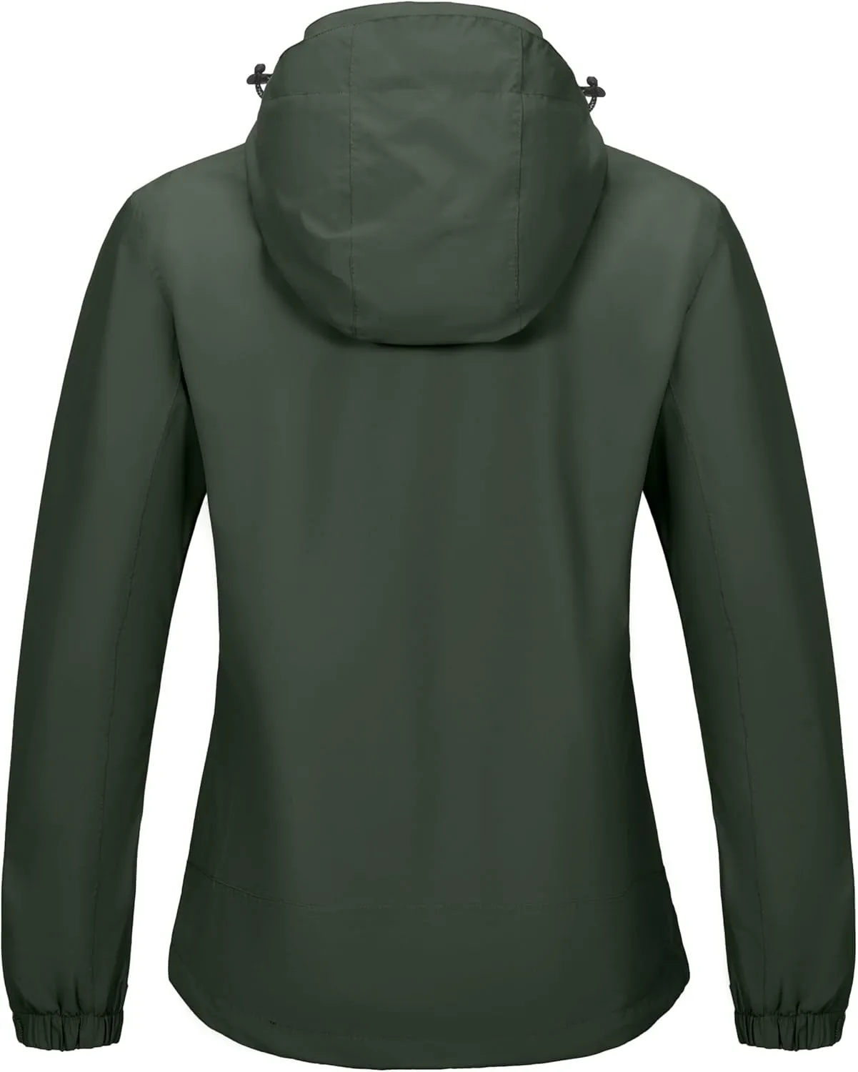 Little Donkey Andy Women's Waterproof Rain Jacket Lightweight Hooded Raincoat for Travel Hiking Golf