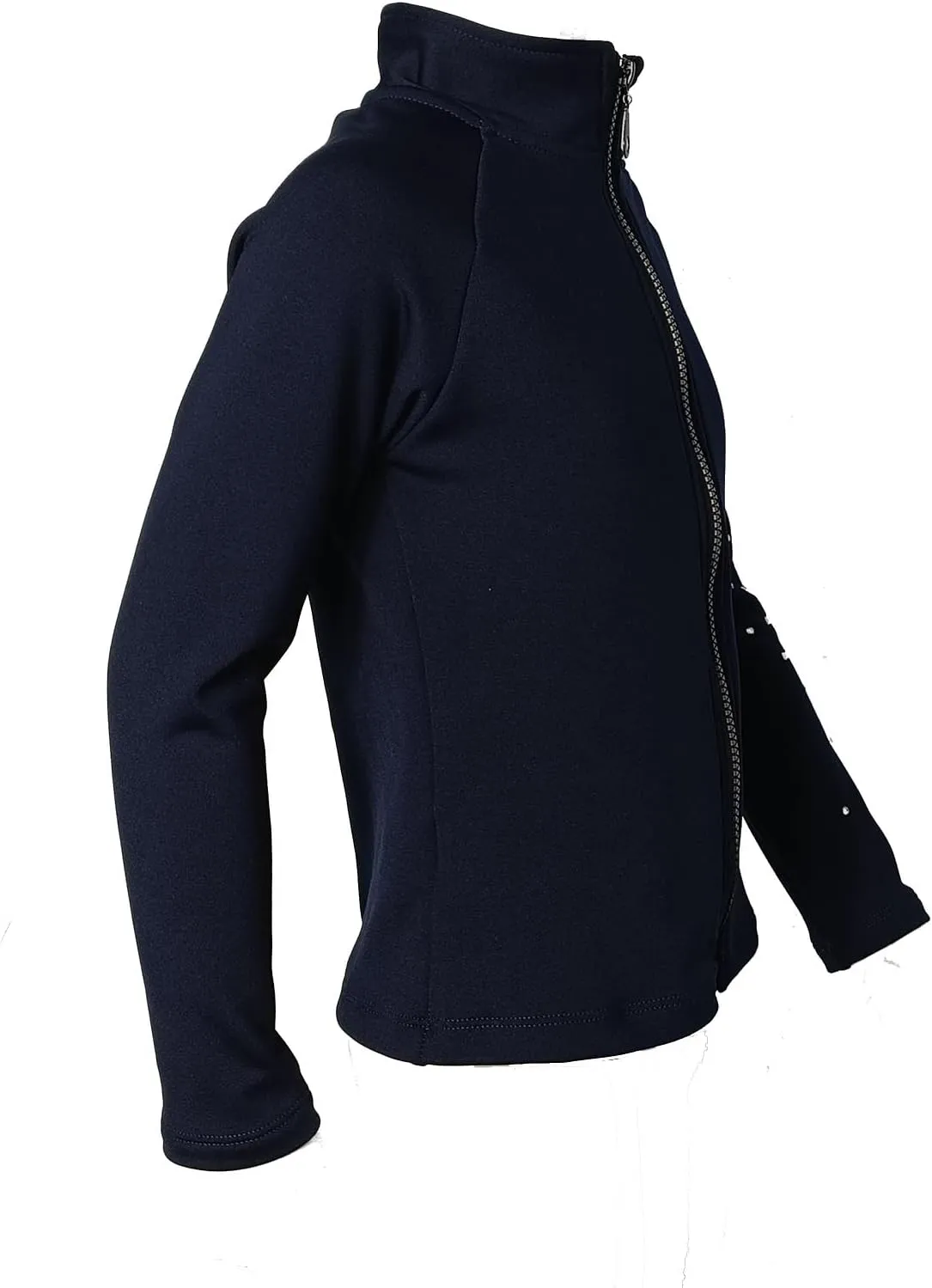 LIUHUO Girls Figure Skating Training Suit Jacket - Elegant Skating Top Ventilate Practice