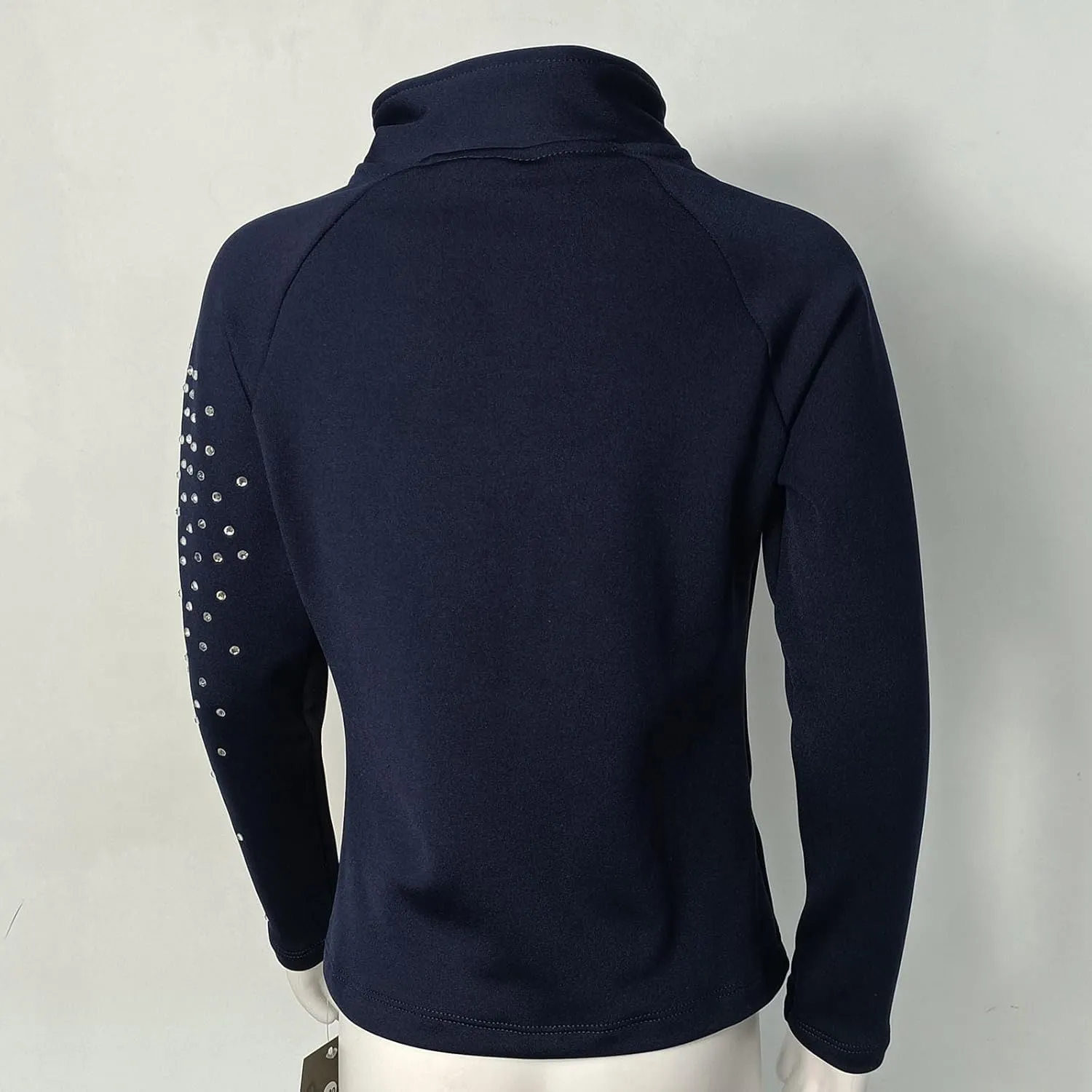 LIUHUO Girls Figure Skating Training Suit Jacket - Elegant Skating Top Ventilate Practice