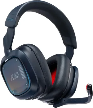 Logitech G Astro A30 Lightspeed Wireless Gaming Headset, Bluetooth, Dolby Atmos/3D Audio Compatible, Detachable Boom, 27h Battery, for Xbox, PS5, PS4, Nintendo Switch, PC, Android Blue