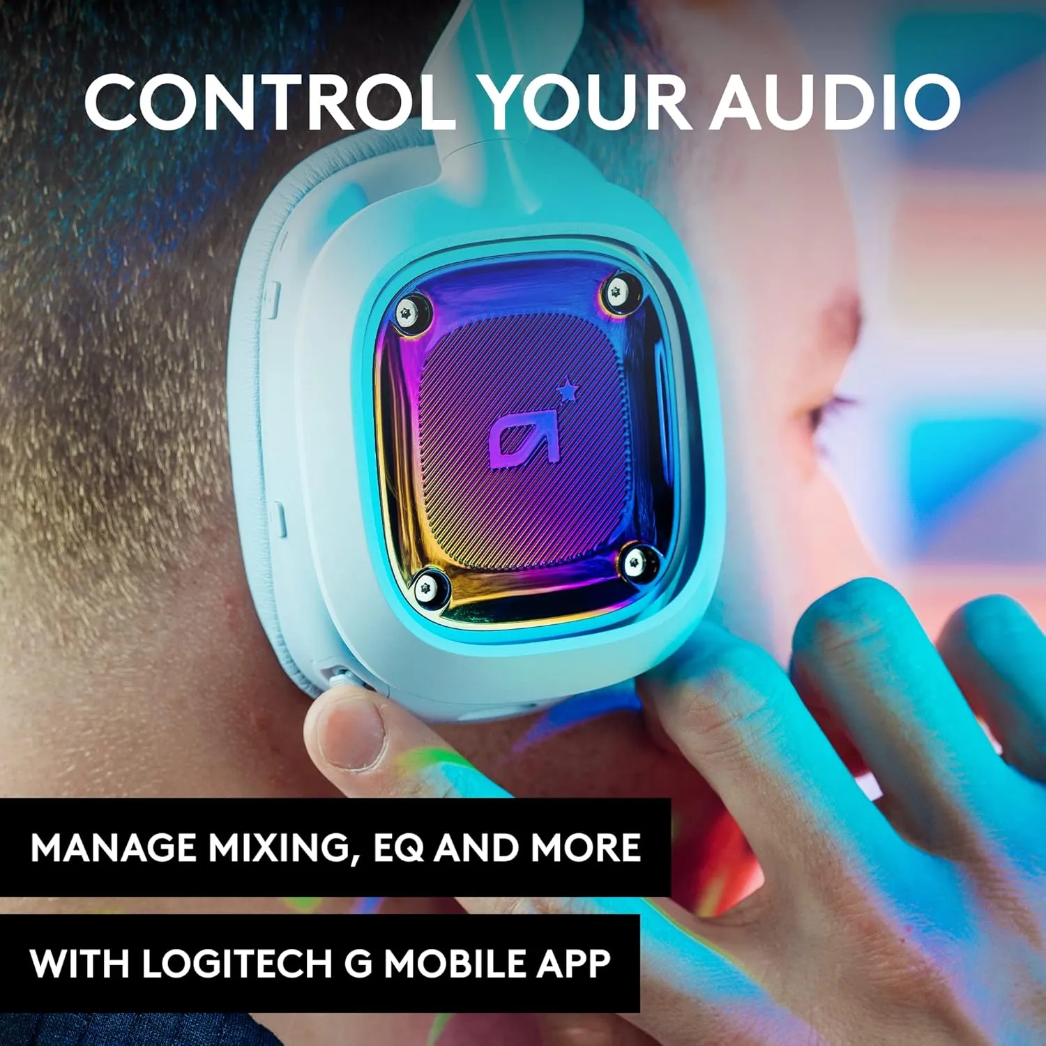 Logitech G Astro A30 LIGHTSPEED Wireless Gaming Headset - Bluetooth, Dolby Atmos/3D Audio compatible, Detachable Boom, 27hr battery, for Xbox, Nintendo Switch, PC, Android