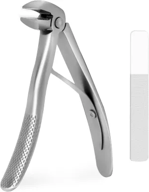 Long Handled Toenail Clippers, Nail Clippers for Men Women, Sharp Jaw Wide,Toe Nail Clippers for Thick Nails for Seniors, Heavy Duty Fingernail Clipper,Silver