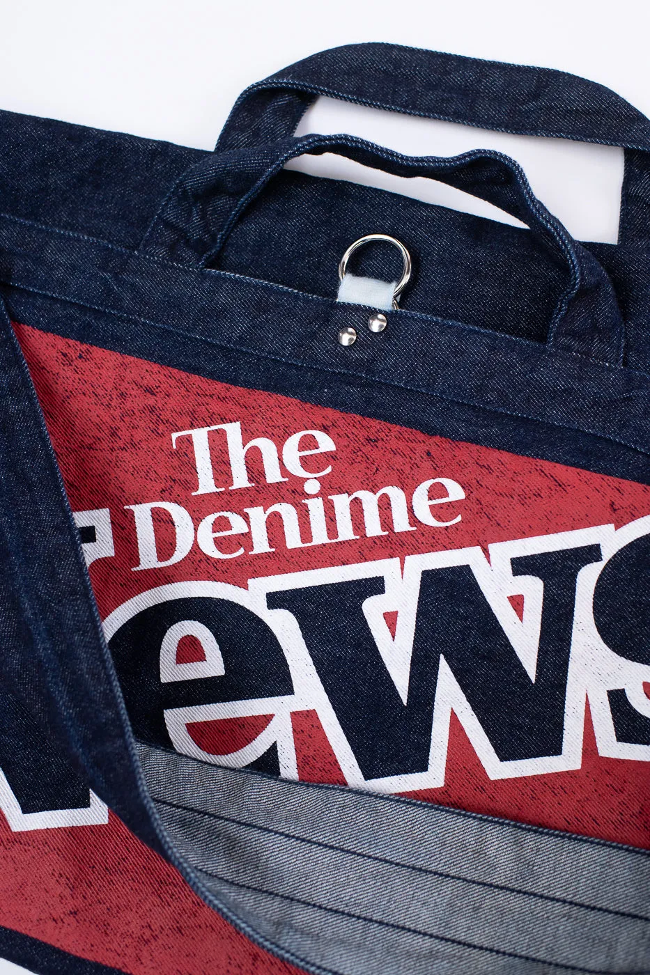 Lot 302 - TDN Newspaper Bag - Indigo, Print