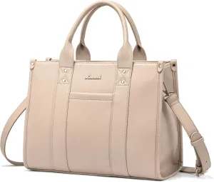 LOVEVOOK Purse for Women Leather Tote Bag Purse and Handbags, Satchel Shoulder Crossbody Top Handle Bags with Zipper