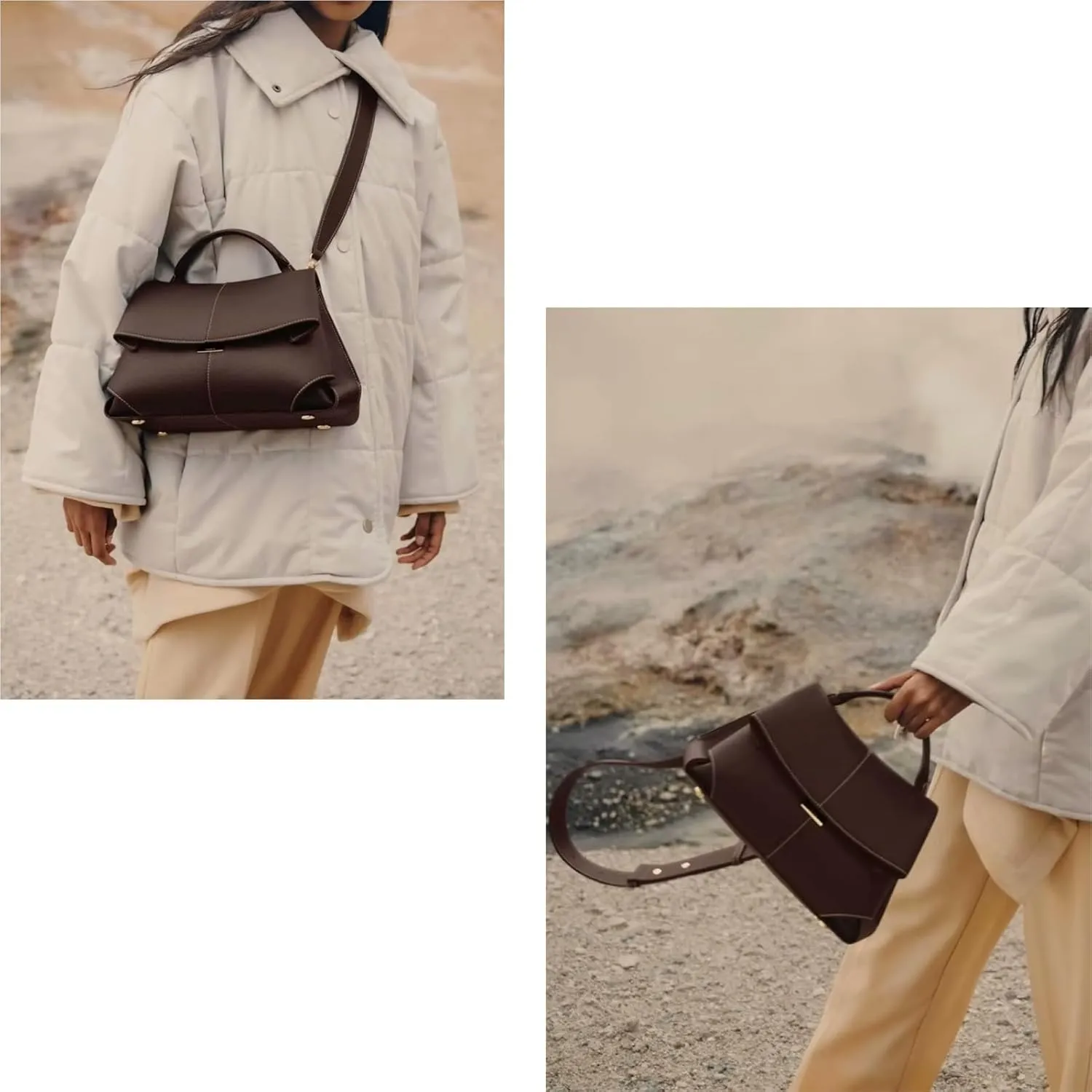 Luxury Handbags for Women Leather Satchel & Top-Handle Designer Bags