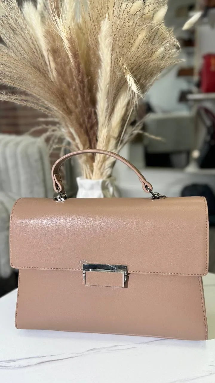 Luxury Leather Bag “Imperial” with a Long Strap