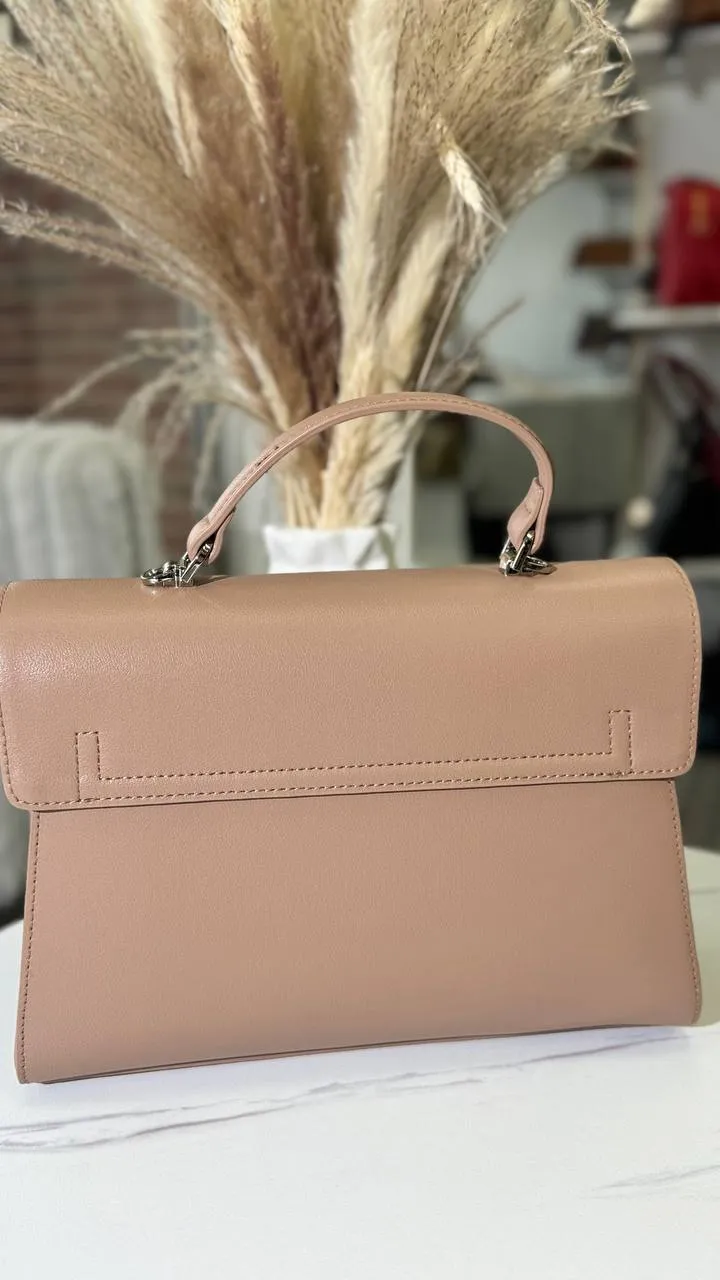 Luxury Leather Bag “Imperial” with a Long Strap