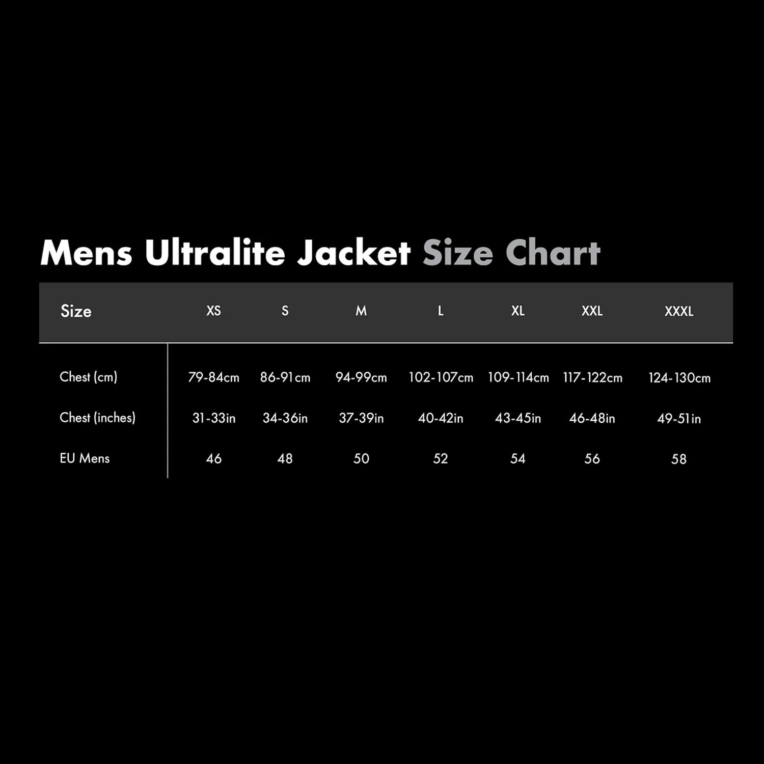 Mac in a Sac Ultralite Mens Running Jacket - Highly Waterproof 8,000mm & Breathable 16,000mm - Lightweight - Fully Tape Seams