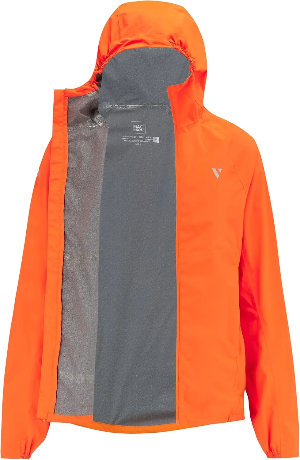 Mac in a Sac Ultralite Mens Running Jacket - Highly Waterproof 8,000mm & Breathable 16,000mm - Lightweight - Fully Tape Seams