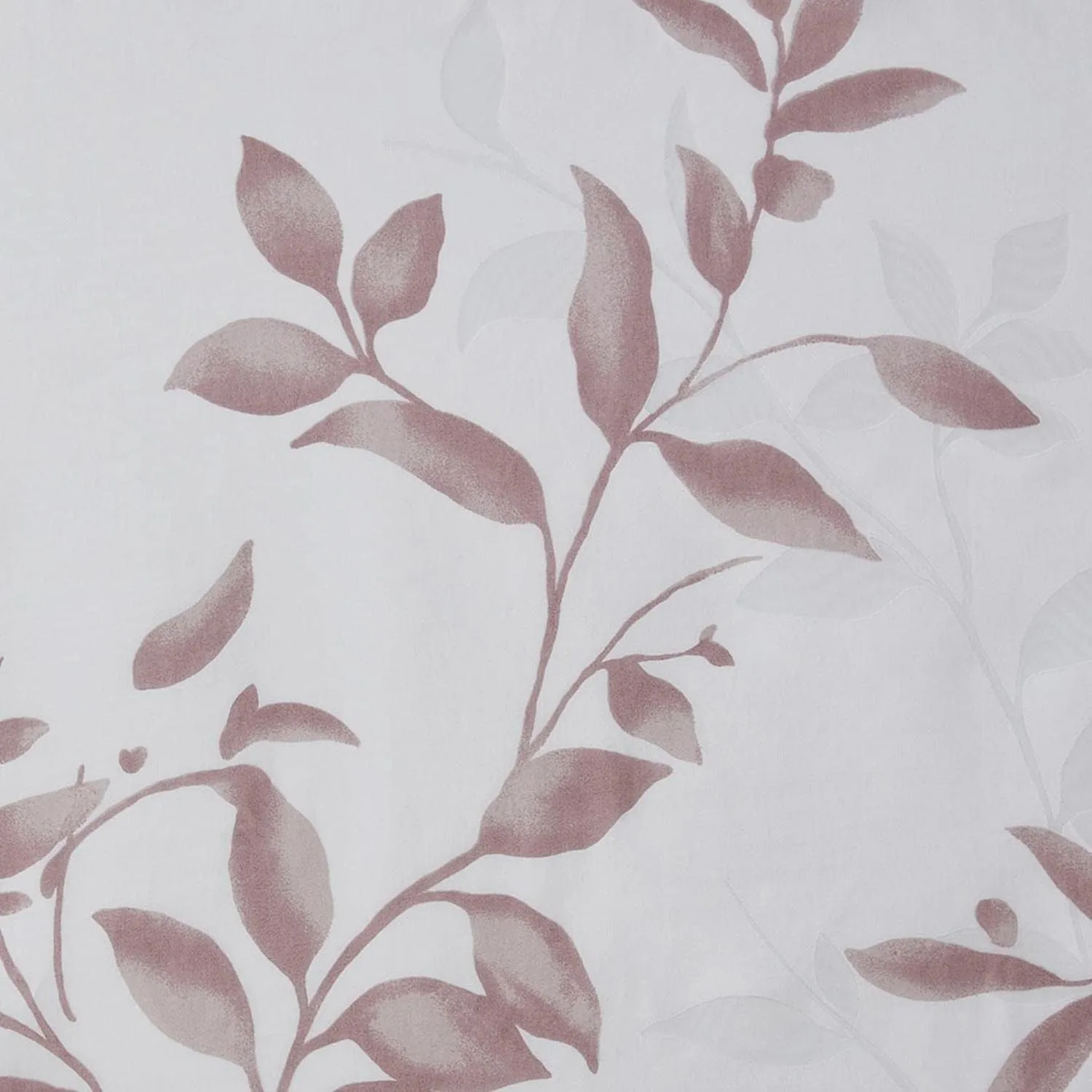 Madison Park Cecily Shower Curtain, Luxurious Botanical Leaf Print, Modern Serene Bathroom Décor, Machine Washable Bath Privacy Screen, 72x72, Mauve