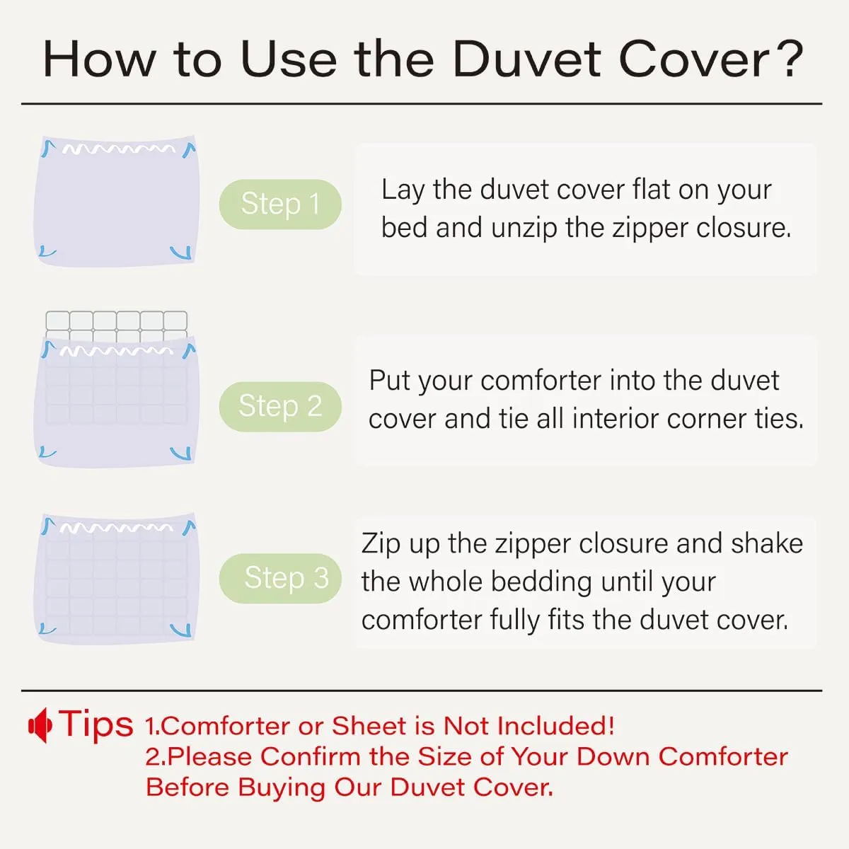 Manfei Cowgirl Boot Bedding Set Coastal Style Starfish Comforter Cover Southwest Cactus Plant Duvet Cover Boys Girls Room Decor Soft Polyester Twin Bedding Collection 2Pcs,No Comforter