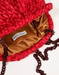 Maria La Rosa Bag - Red