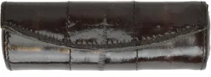 MARSHAL Elegant Design Eelskin Soft Leather Lipstick case