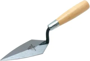 Marshalltown 45-5 5" x 2-1/2" Pointing Trowel with Wood Handle (11124)