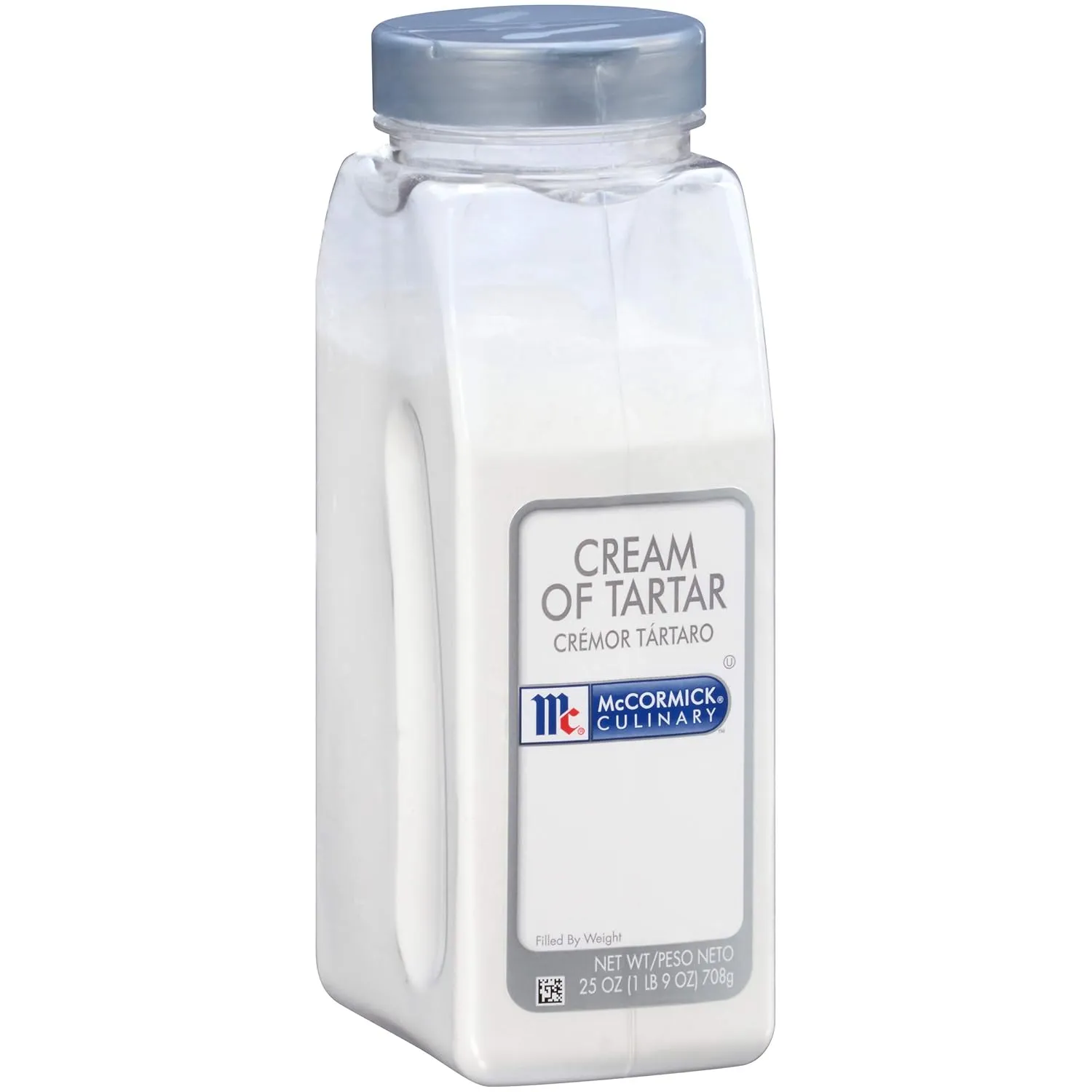 McCormick Culinary Cream of Tartar, 25 oz - One 25 Ounce Container of Cream of Tartar Powdered Thickening Agent for Egg Whites, Meringues, Angel Food Cake, Cookies, and More