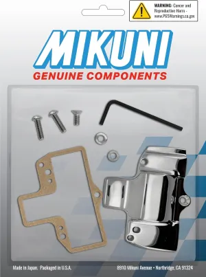 Mikuni Chrome Top Carburetor Cover without Mikuni Logo