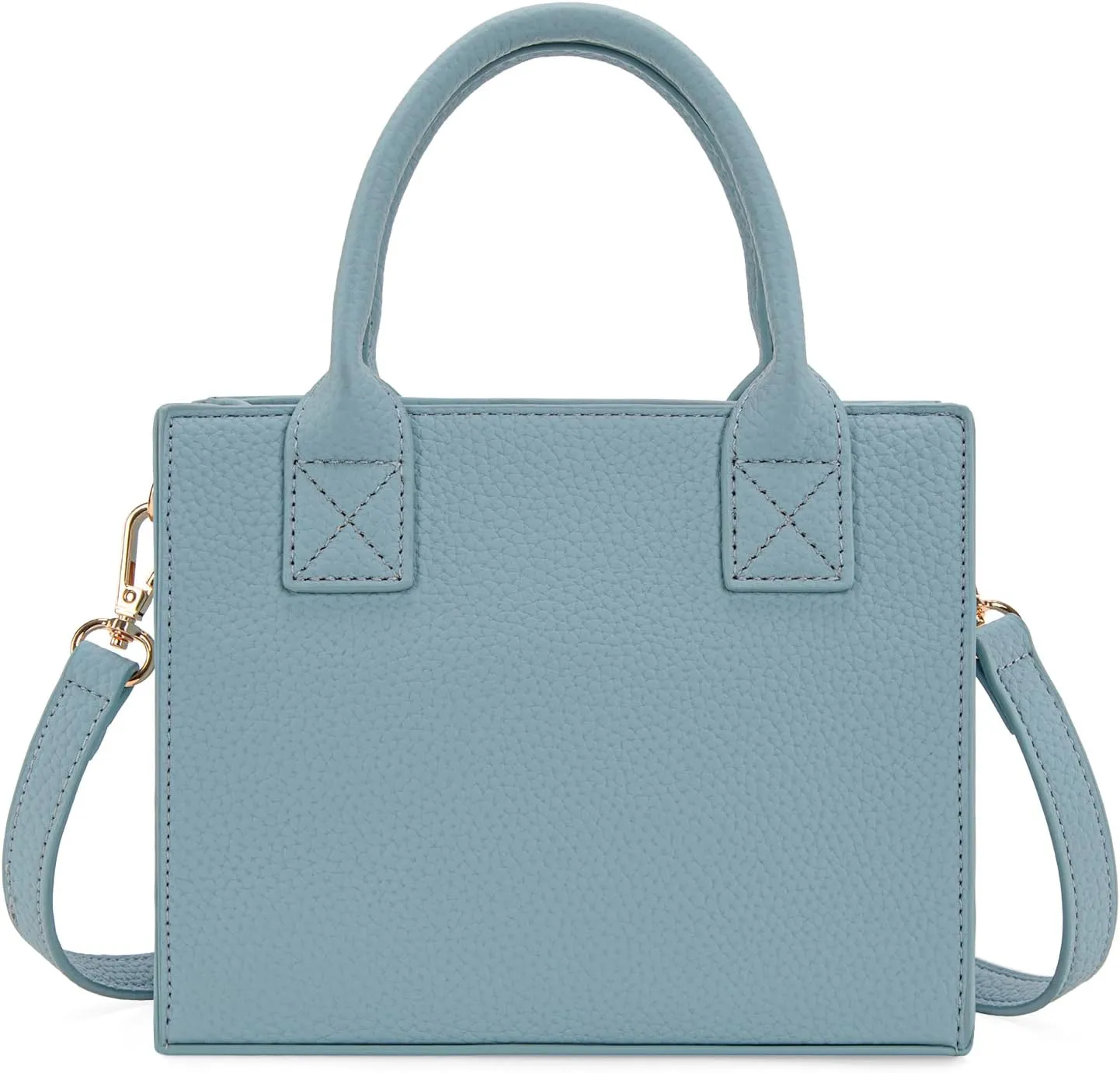 Milan Chiva Mini Satchel Purse for Women Cute Small Handbag Elegant Top Handle Purse with Adjustable Strap