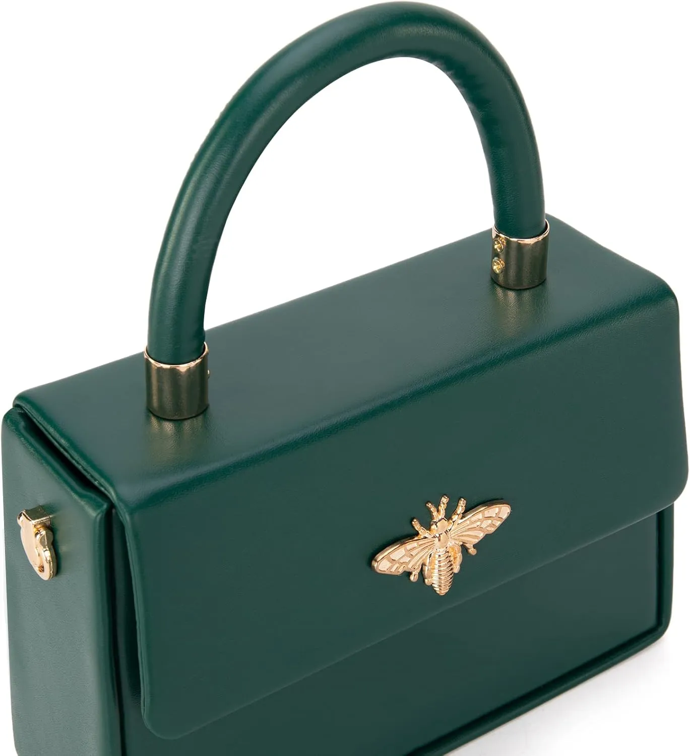 Milan Chiva Small Top Handle Purses for Women Mini Satchel Crossbody Bag Elegant Square Bag