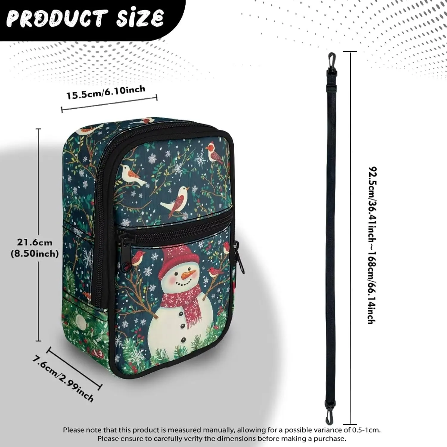 Mini Crossbody Shoulder Sling Bag Multi-Function Travel Pouch Bag Lightweight Stylish Cellphone Purse Wallet
