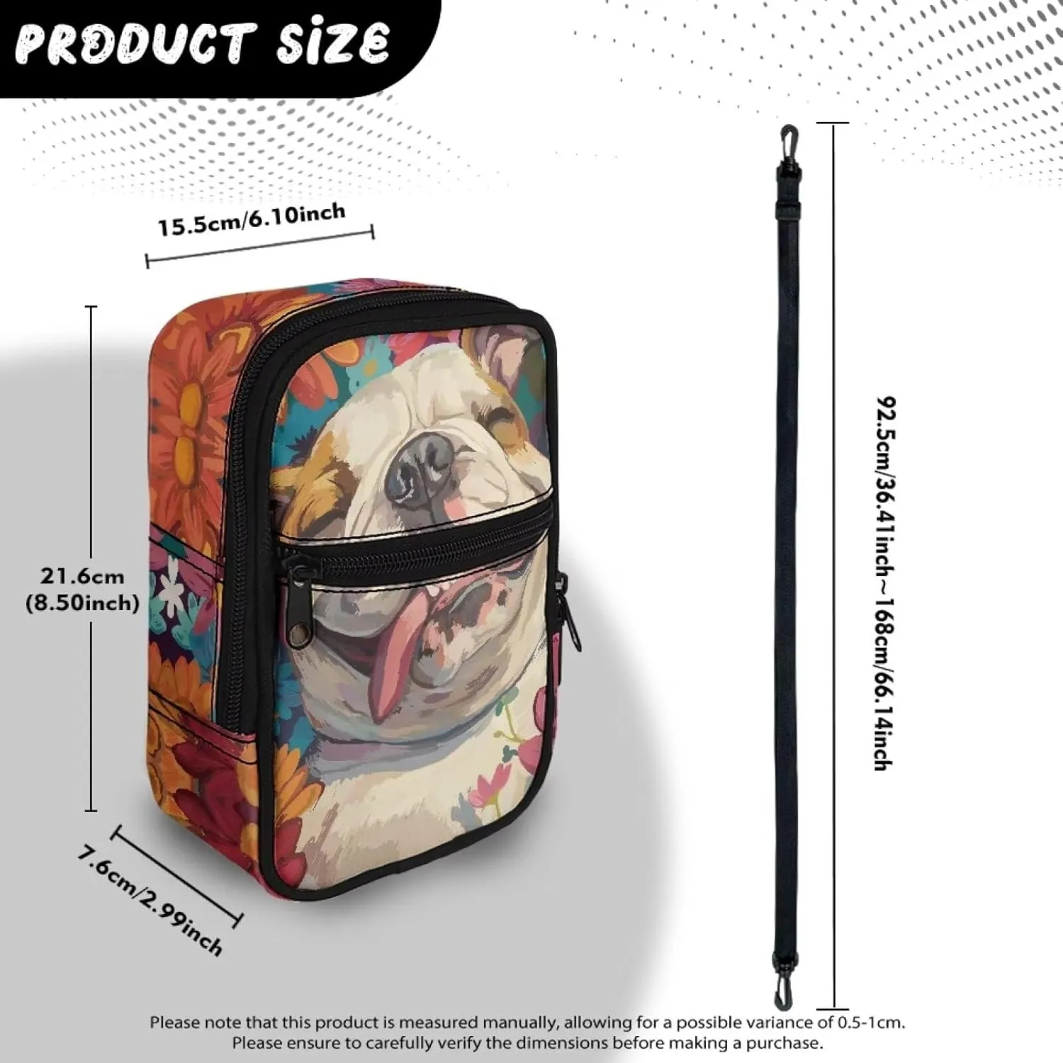 Mini Crossbody Shoulder Sling Bag Multi-Function Travel Pouch Bag Lightweight Stylish Cellphone Purse Wallet