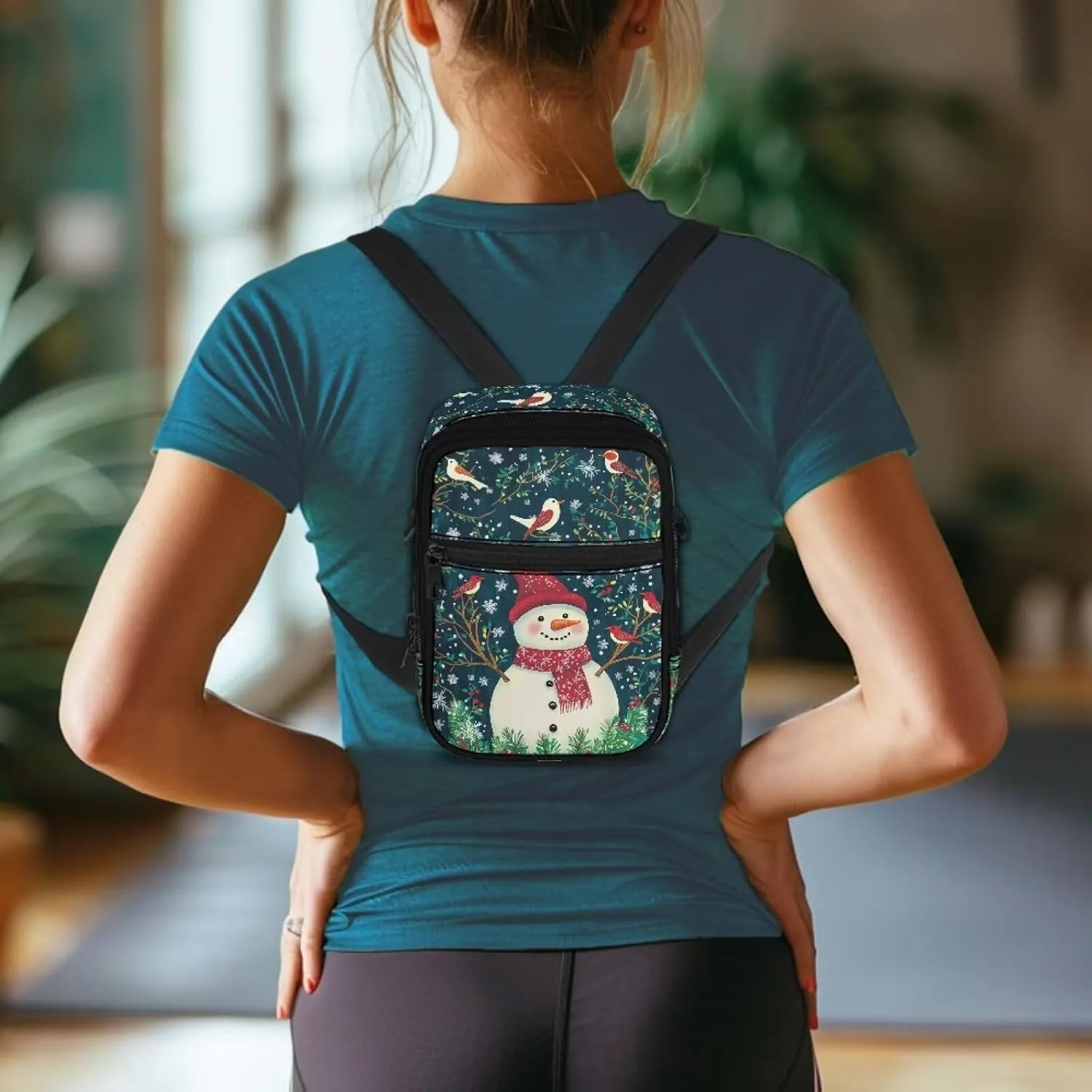 Mini Crossbody Shoulder Sling Bag Multi-Function Travel Pouch Bag Lightweight Stylish Cellphone Purse Wallet