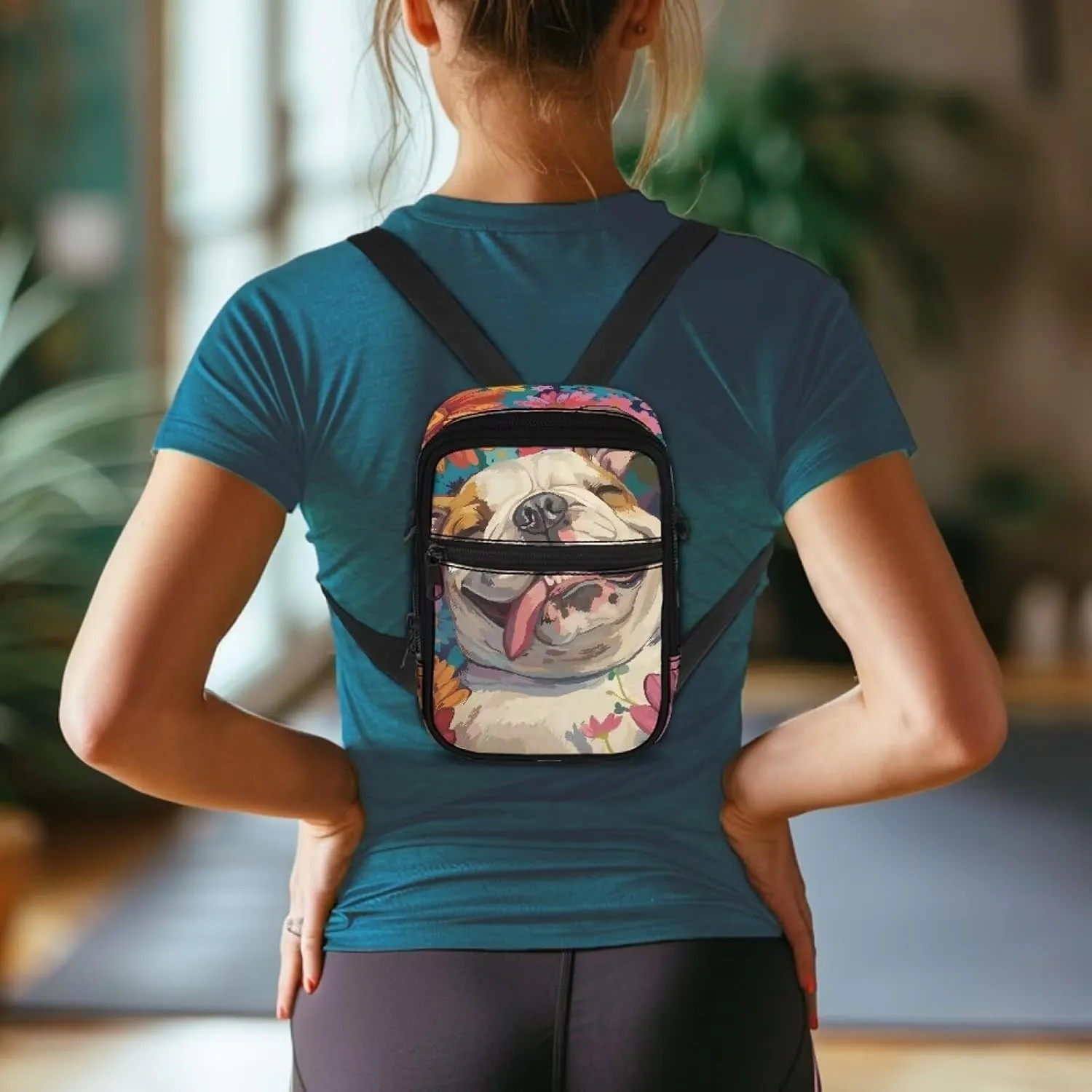 Mini Crossbody Shoulder Sling Bag Multi-Function Travel Pouch Bag Lightweight Stylish Cellphone Purse Wallet