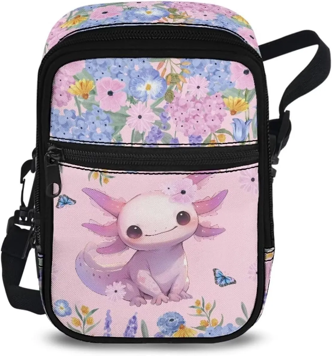 Mini Crossbody Shoulder Sling Bag Multi-Function Travel Pouch Bag Lightweight Stylish Cellphone Purse Wallet