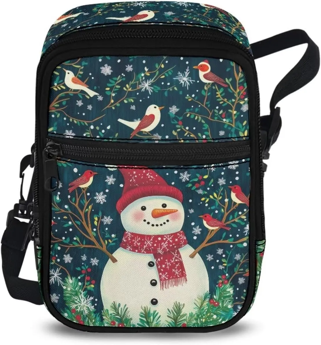 Mini Crossbody Shoulder Sling Bag Multi-Function Travel Pouch Bag Lightweight Stylish Cellphone Purse Wallet