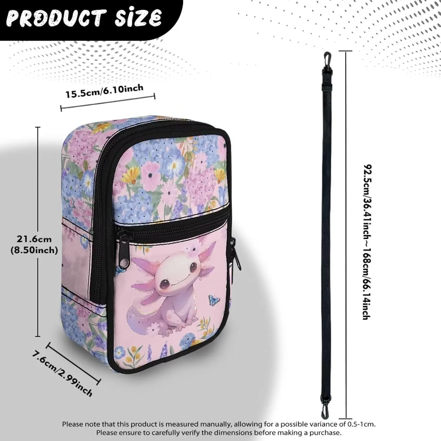 Mini Crossbody Shoulder Sling Bag Multi-Function Travel Pouch Bag Lightweight Stylish Cellphone Purse Wallet