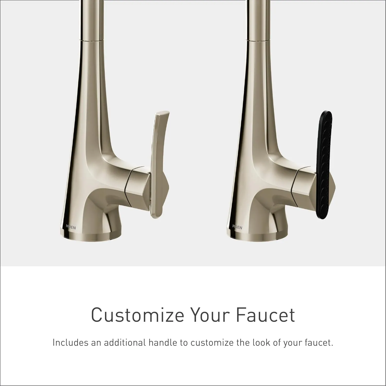 Moen S7235E2NL Sinema Smart Faucet Touchless Pull-Down Sprayer Kitchen Faucet with Voice and Motion Control, Polished Nickel