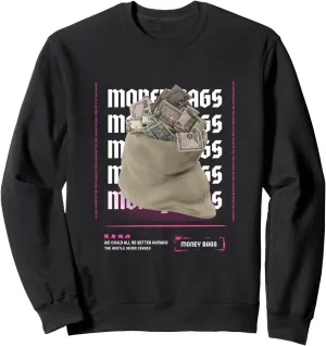 Money Bags Urban Streetwear Sweatshirt