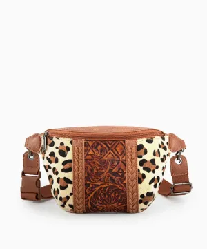 Montana West Floral Tooled Fanny Pack