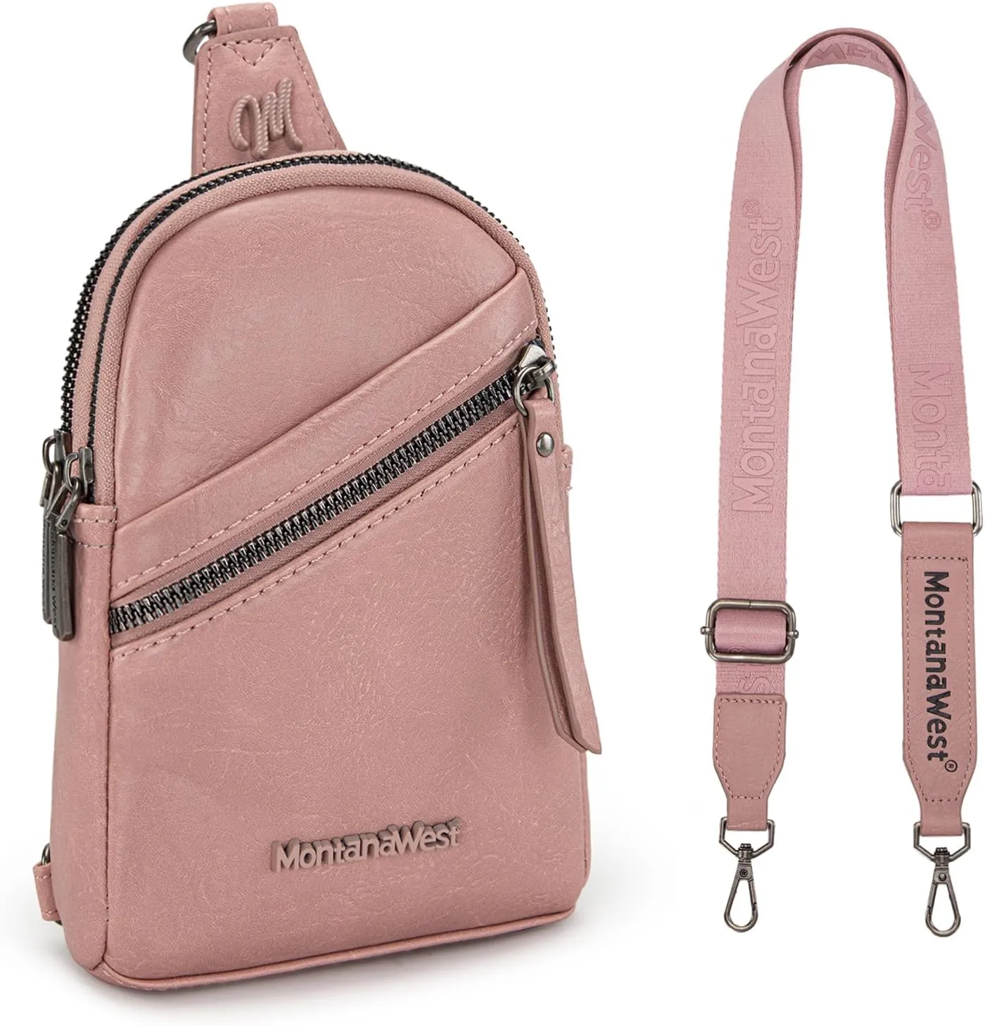 Montana West Small Crossbody Sling Bag for Women Cute Cross Body Fanny Pack Purse
