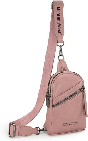 Montana West Small Crossbody Sling Bag for Women Cute Cross Body Fanny Pack Purse