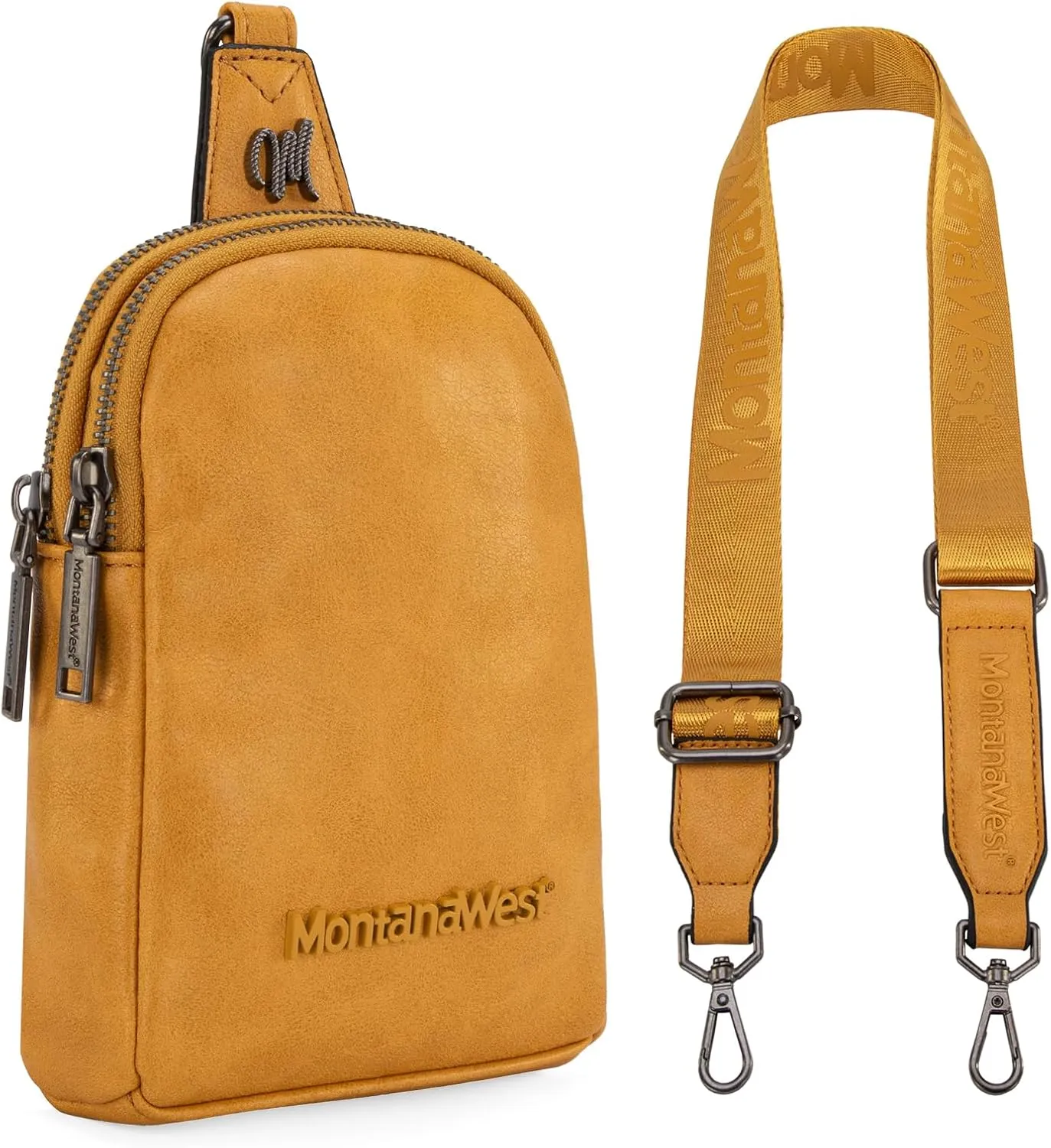 Montana West Small Crossbody Sling Bag for Women Cute Cross Body Fanny Pack Purse