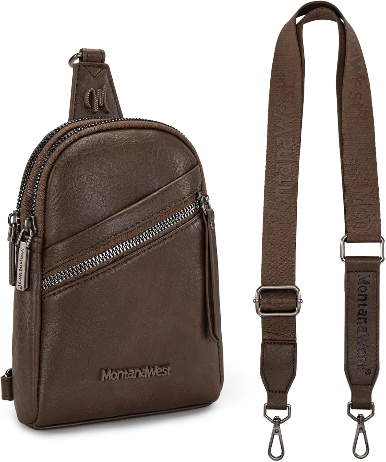 Montana West Small Crossbody Sling Bag for Women Cute Cross Body Fanny Pack Purse