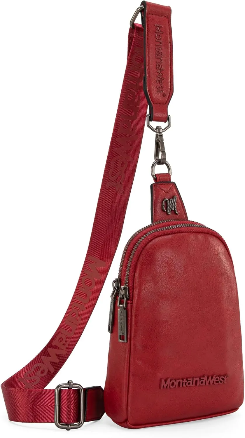 Montana West Small Crossbody Sling Bag for Women Cute Cross Body Fanny Pack Purse