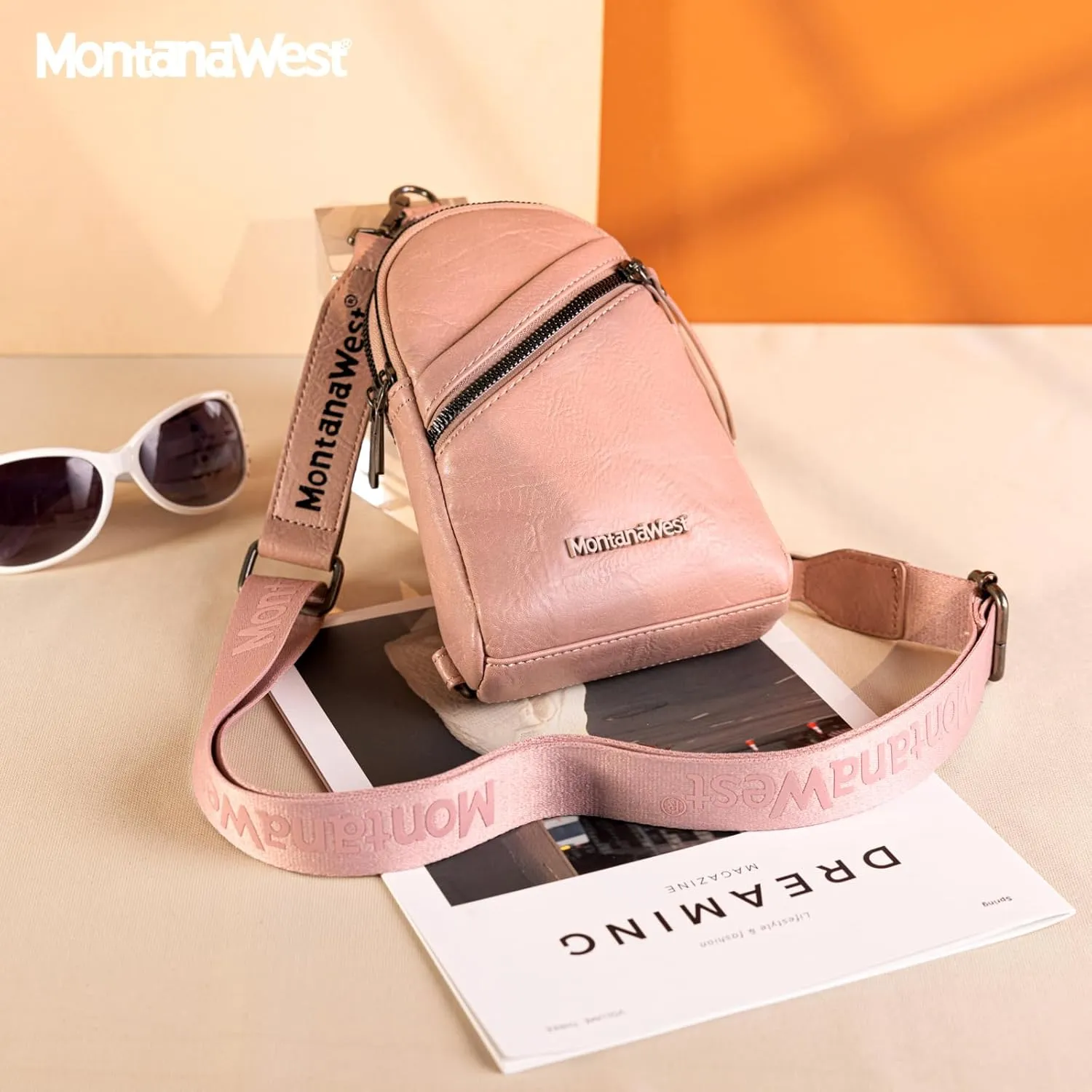 Montana West Small Crossbody Sling Bag for Women Cute Cross Body Fanny Pack Purse