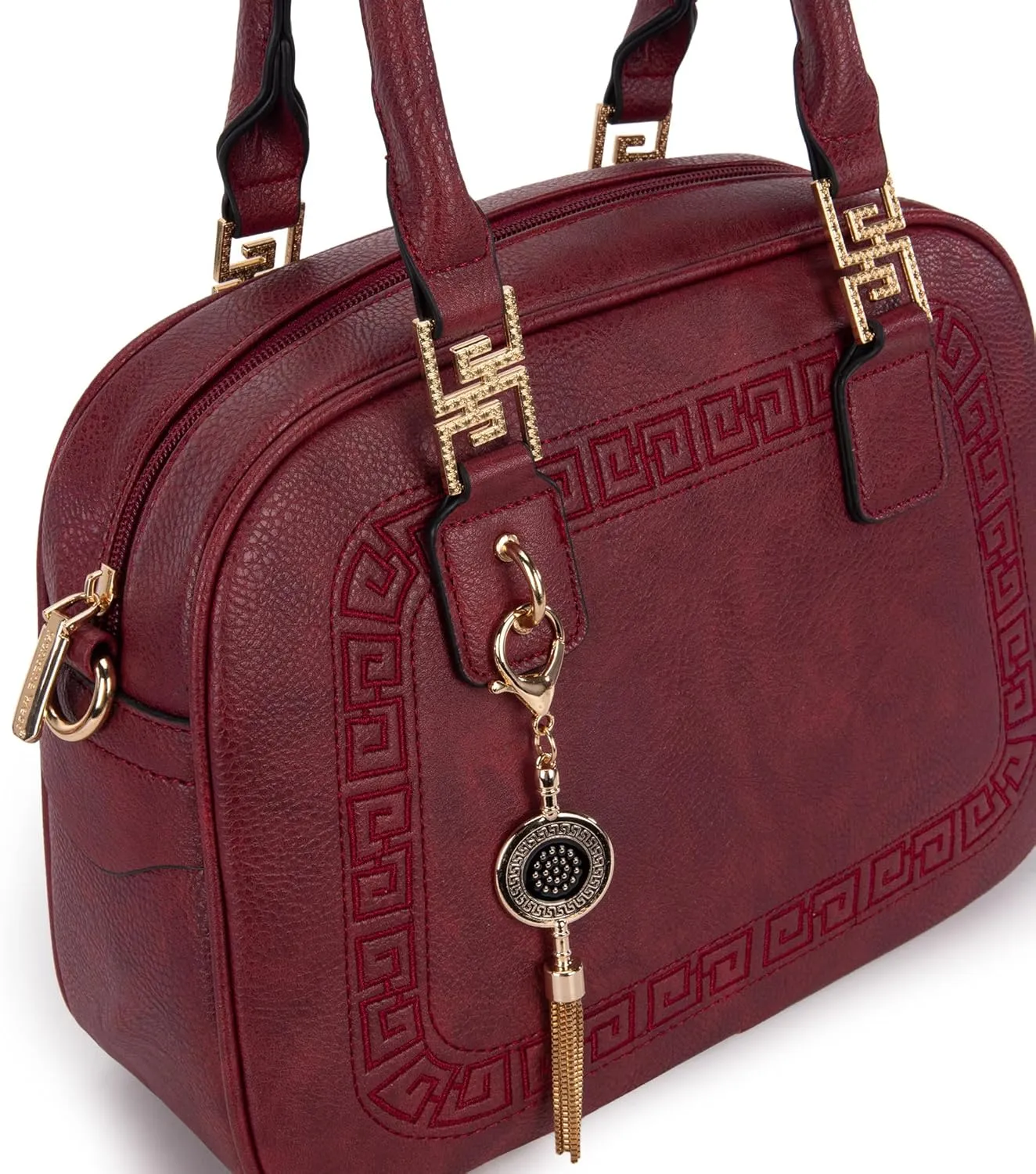 Montana West Small Top Handle Purse for Women Crossbody Satchel Handbag Barrel Bag