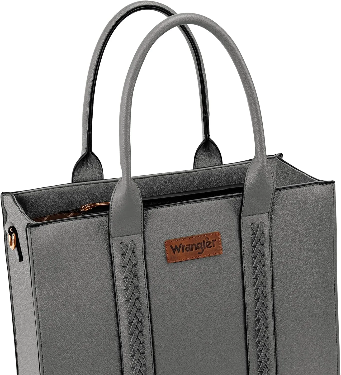 Montana West Wrangler Purse for Women Large Work Tote Bags with Strap Vintage Top-Handle Handbags