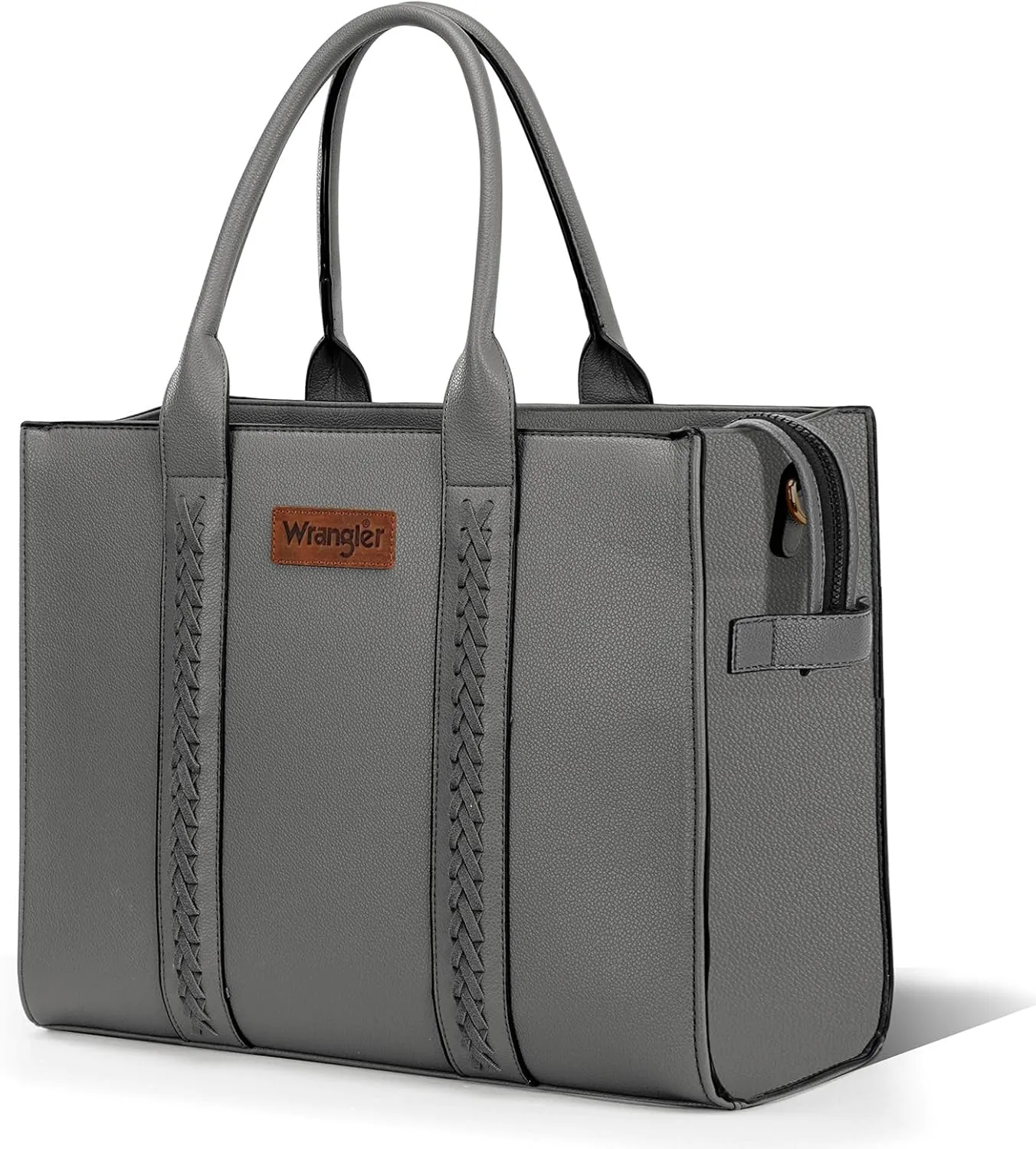Montana West Wrangler Purse for Women Large Work Tote Bags with Strap Vintage Top-Handle Handbags