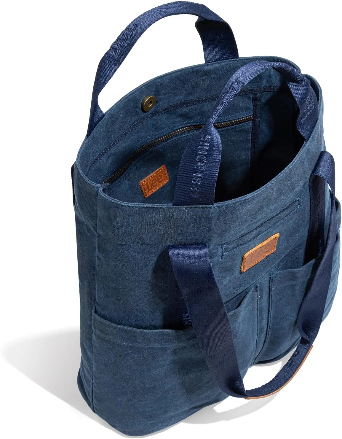 Montana West x Lee Canvas Tote Bag for Women with 2 Front Pockets Top-Handle Handbag & Shoulder Bag