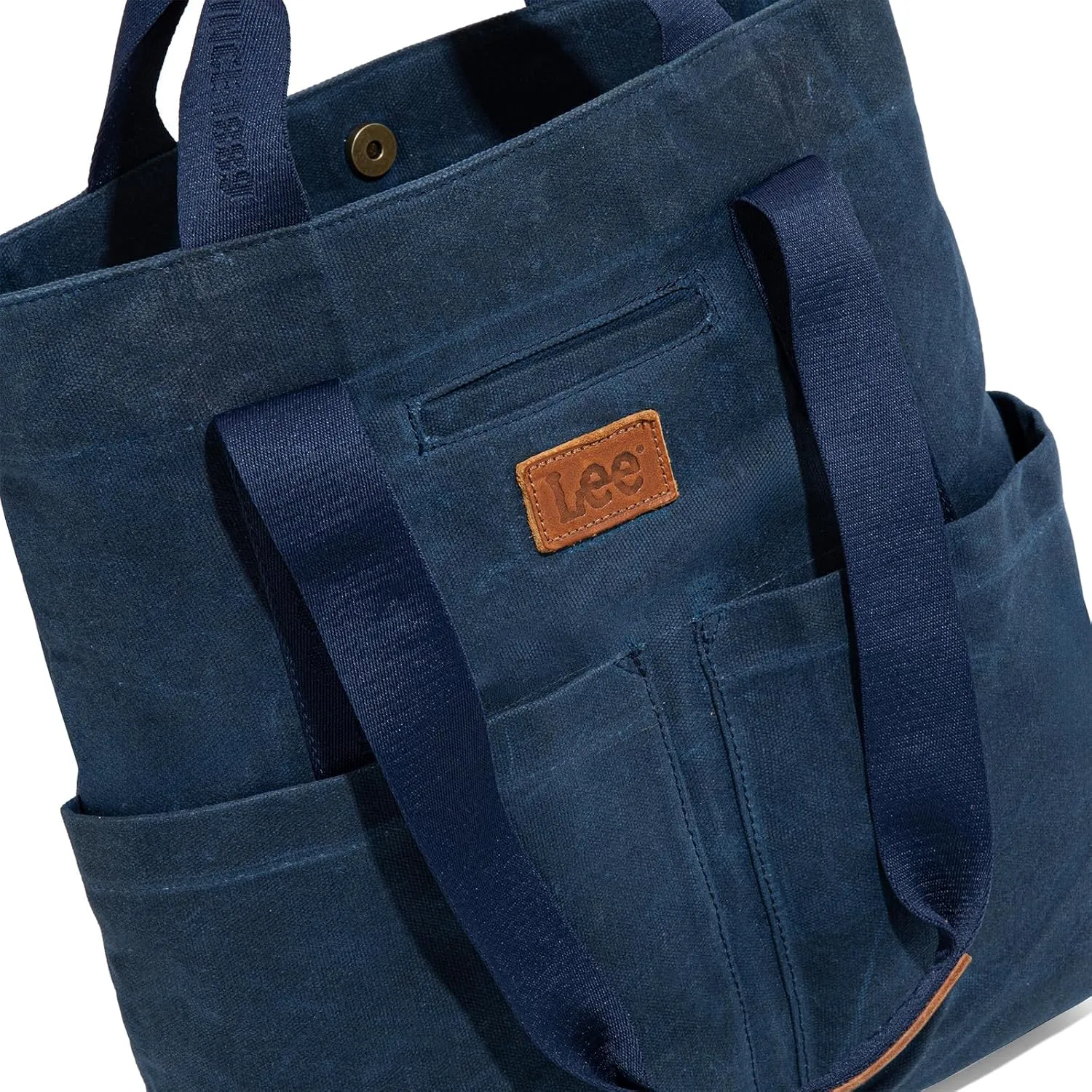 Montana West x Lee Canvas Tote Bag for Women with 2 Front Pockets Top-Handle Handbag & Shoulder Bag