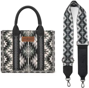 Montana West X Wrangler Tote Bag for Women Boho Aztec Shoulder Purse Top Handle Satchel Handbag