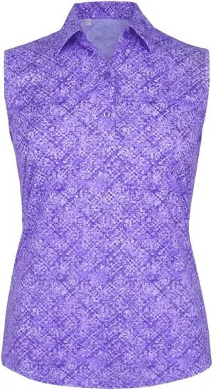 Monterey Club Women's Air Brush Printed Sleeveless Shirt #2663